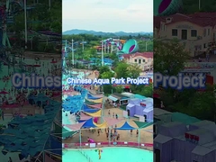 Parque Aquático Comercial Fibra de vidro Slide aquático para crianças, Jogos aquáticos Passeios Slide de fibra de vidro